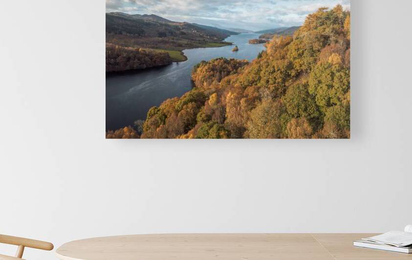 Loch Tummel Tranquility by Dave Bowman