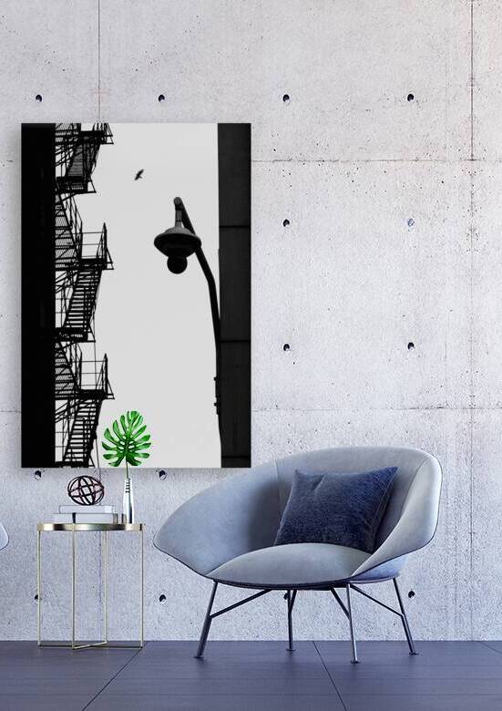 Alley Silhouettes by Dave Bowman