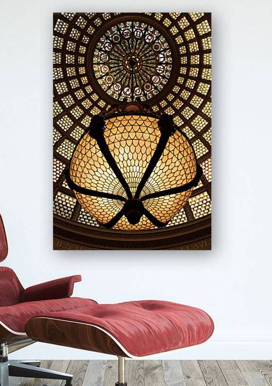 Tiffany Dome and Chandelier by Dave Bowman