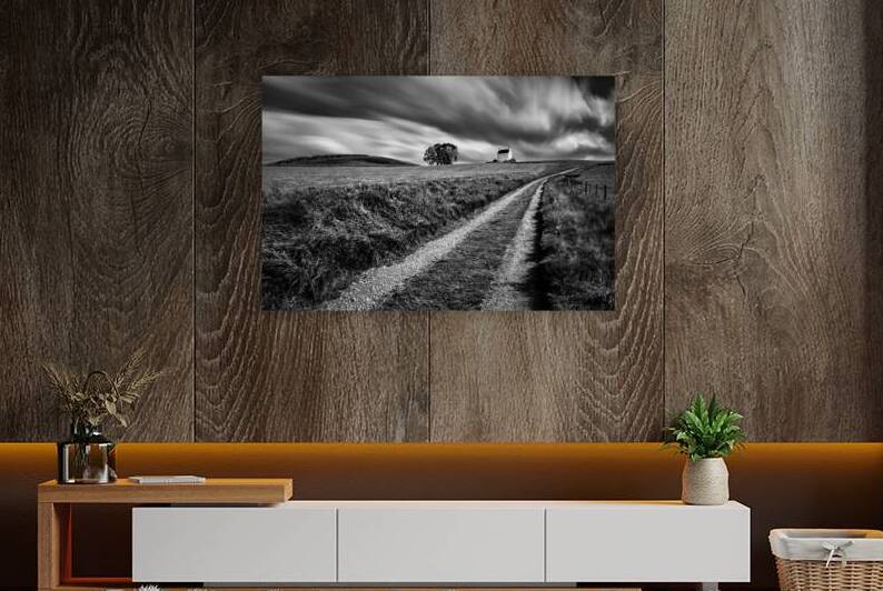 Tracks to Corgarff Castle by Dave Bowman