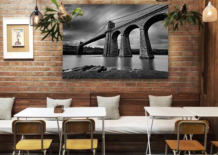 Menai Suspension Bridge by Dave Bowman