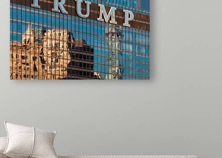 Trump Tower Reflections by Dave Bowman