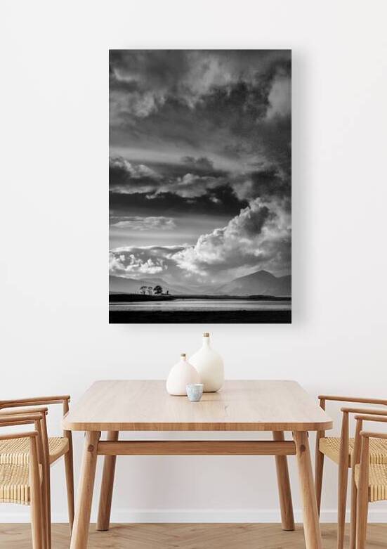 Clouds over Loch Laich by Dave Bowman