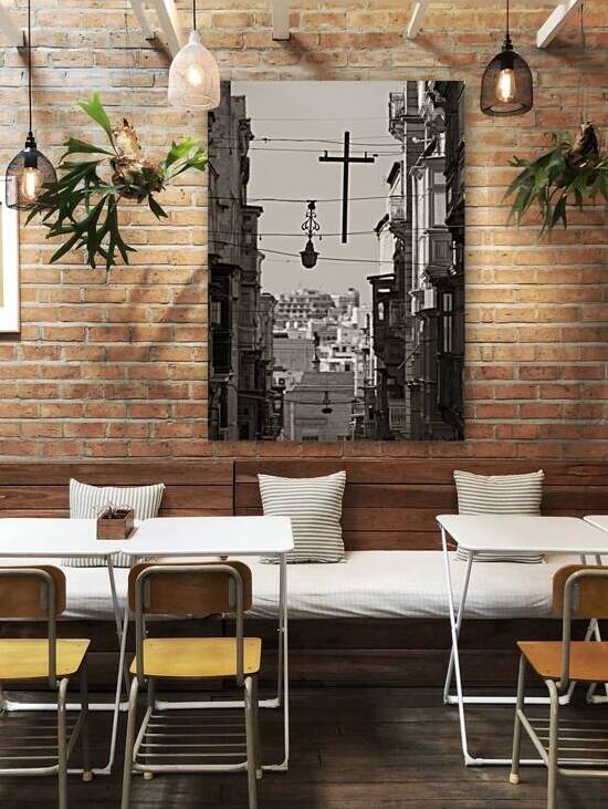 Valletta Street Cross by Dave Bowman