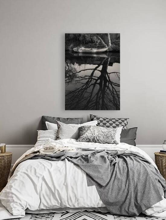 Dory on the Union Canal by Dave Bowman