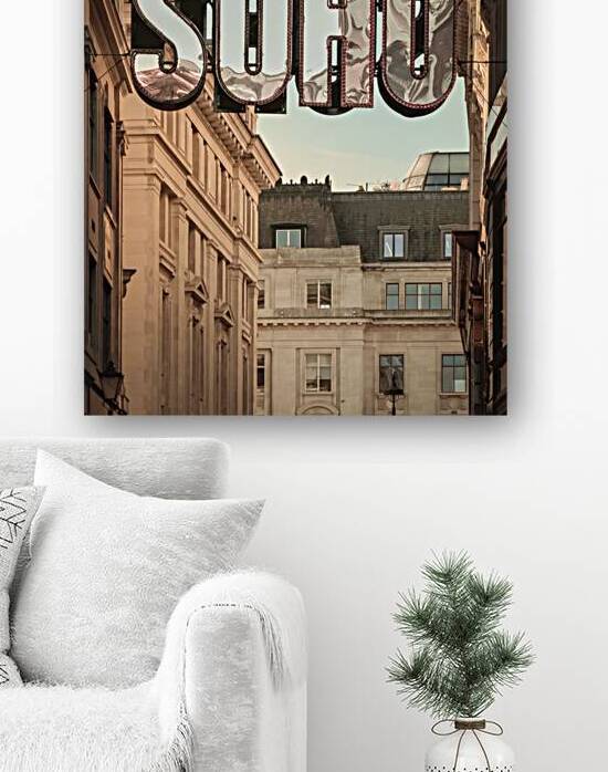 Soho Sign by Dave Bowman