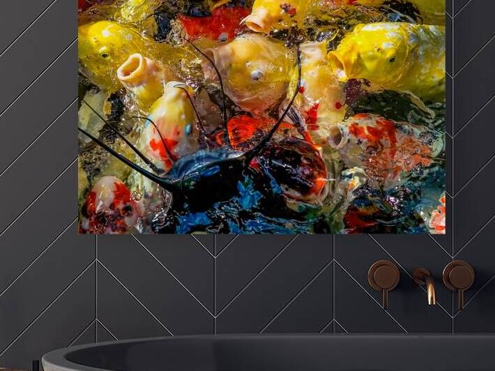 Fish Fight by Dave Bowman