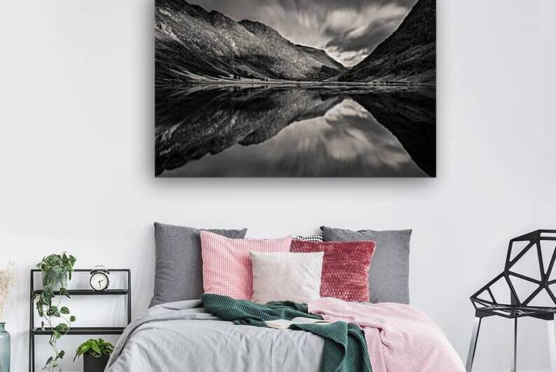 Loch Achtriochtan Reflection by Dave Bowman