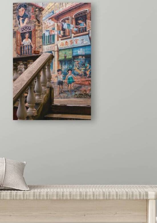 Kwai Chai Hong Mural by Dave Bowman