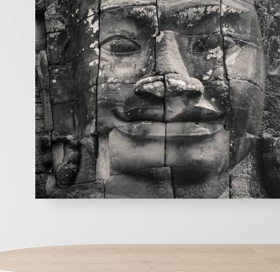 Angkor Face by Dave Bowman