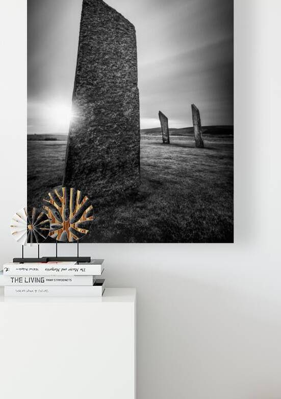 Standing Stones of Stenness by Dave Bowman
