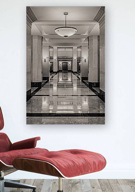 Burnham Center Interior by Dave Bowman