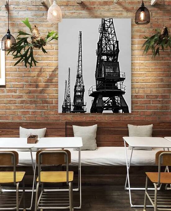 Bristol Cargo Cranes by Dave Bowman