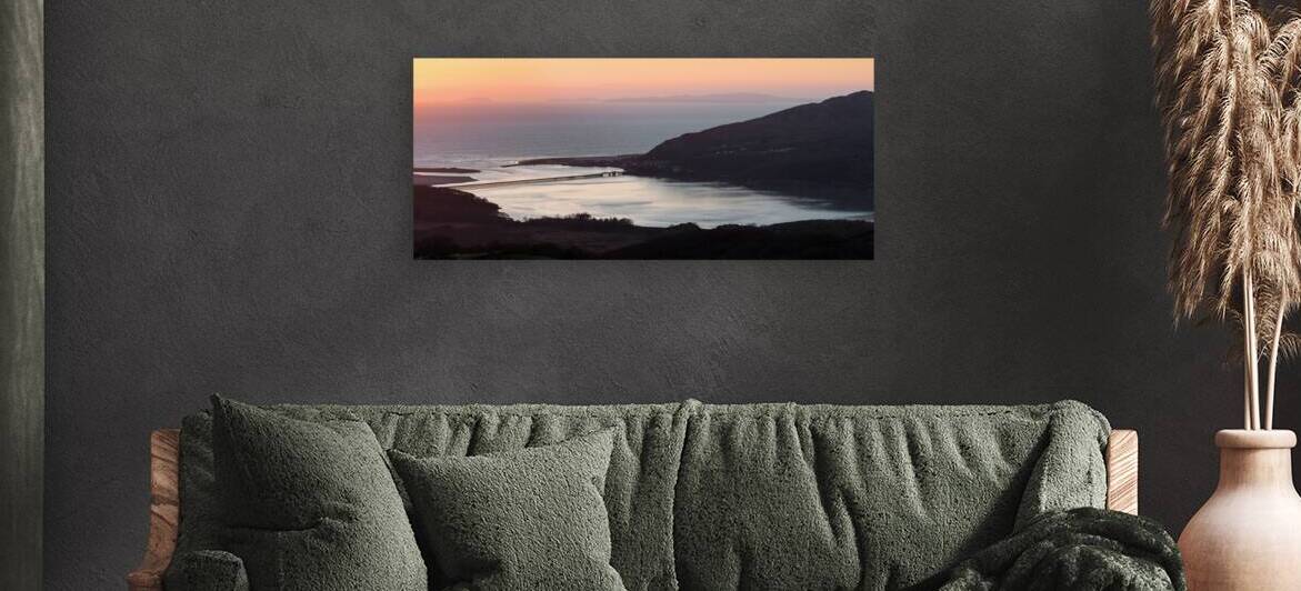 Barmouth Bridge at Sunset by Dave Bowman