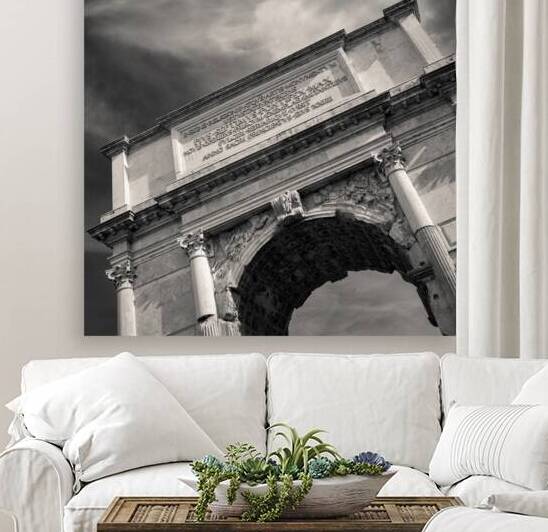 Arch of Titus by Dave Bowman