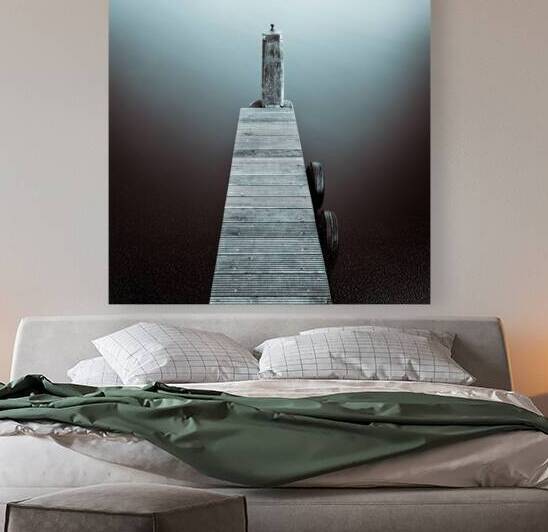 Two Tyres and a Jetty by Dave Bowman