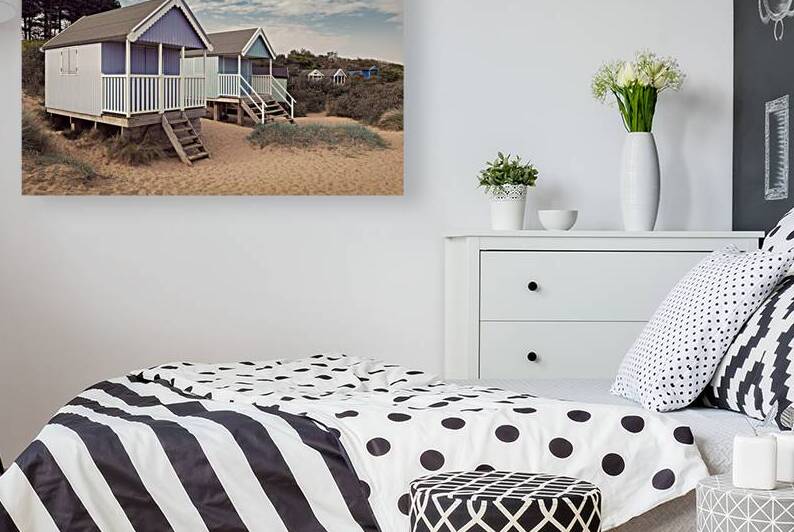 Hunstanton Beach Huts by Dave Bowman