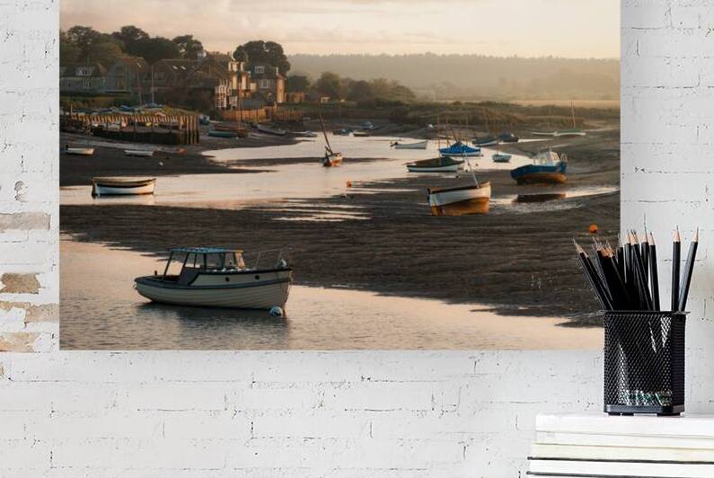 Burnham Overy Staithe Sunset by Dave Bowman