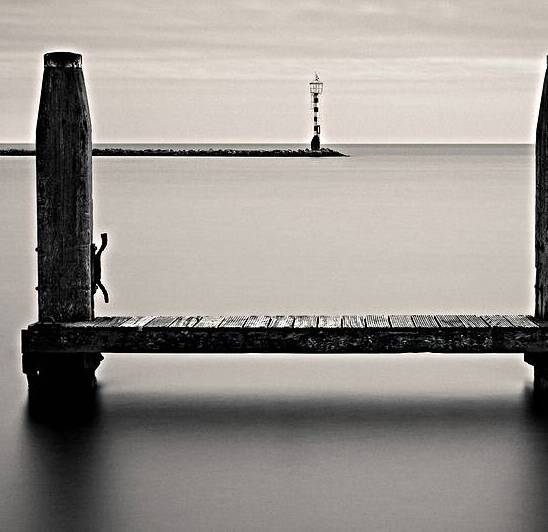 Beyond the Jetty by Dave Bowman
