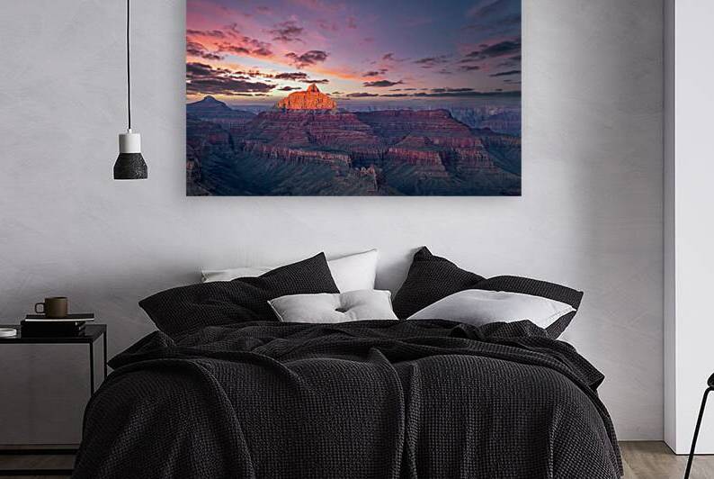 Red Peak Sunset by Dave Bowman