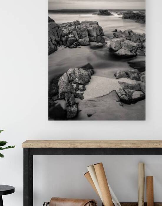 Rocks and Surf by Dave Bowman