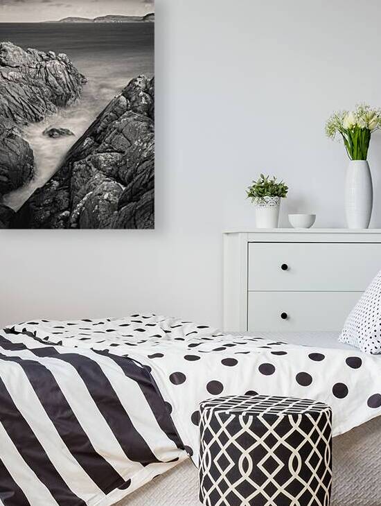 Cove Beach Rocks by Dave Bowman