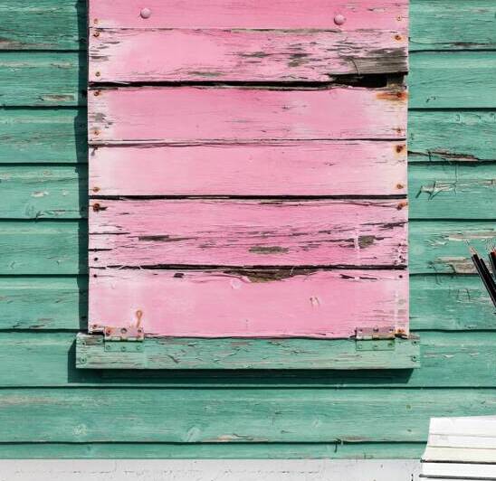 Pink Panel by Dave Bowman