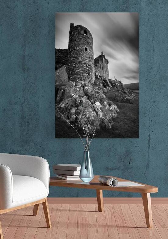 Kilchurn Castle Walls by Dave Bowman