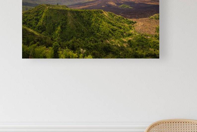 View towards Mount Merapi by Dave Bowman