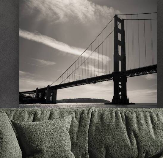 Golden Gate Silhouette by Dave Bowman