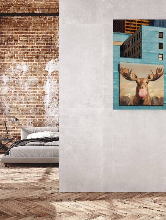 Chicago Bubblegum Moose by Dave Bowman