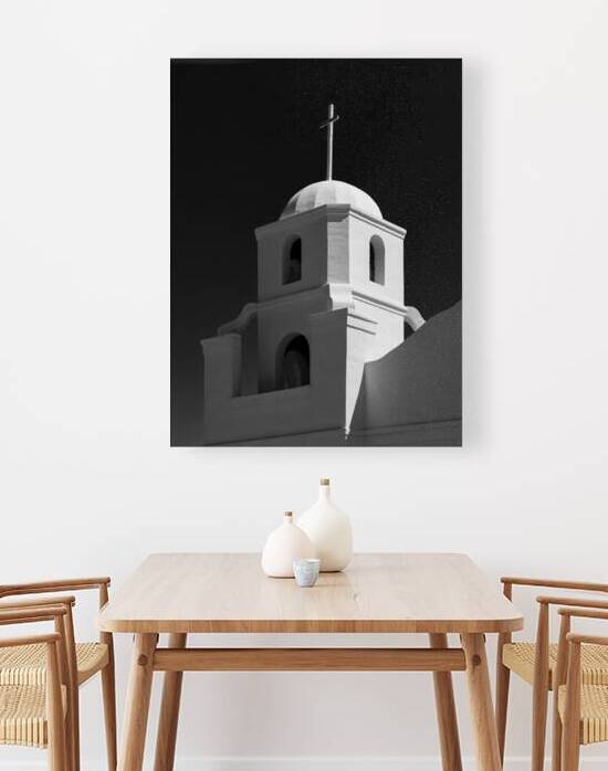 Old Adobe Mission Bell Tower by Dave Bowman