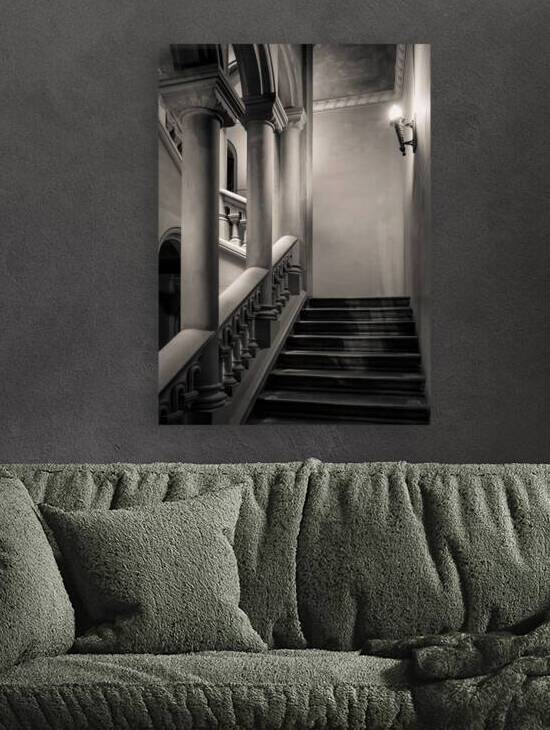 Penrhyn Castle Staircase by Dave Bowman