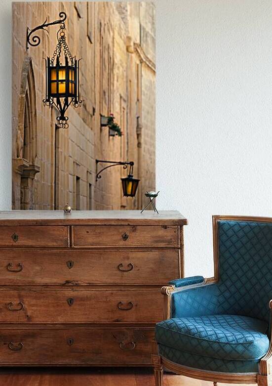 Mdina Street Lamps by Dave Bowman