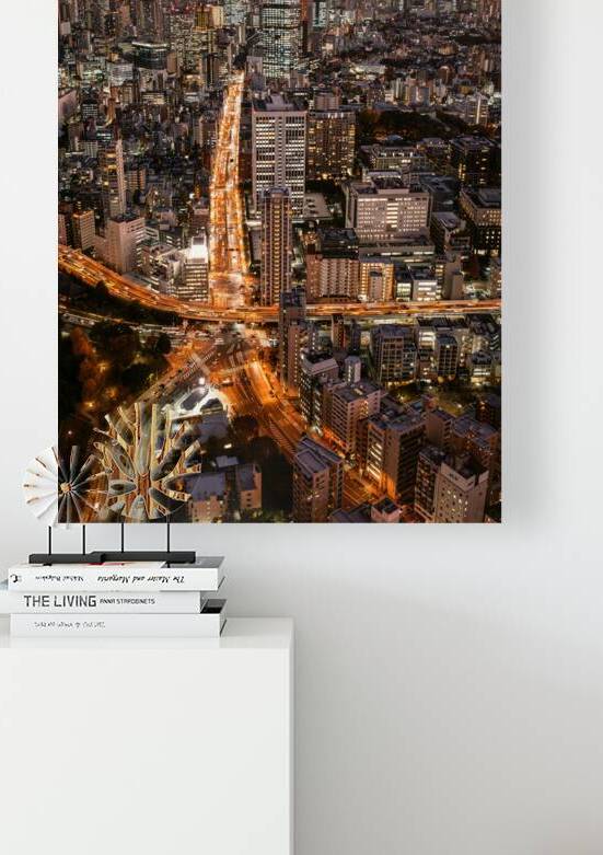 Sakurada Dori at Night by Dave Bowman