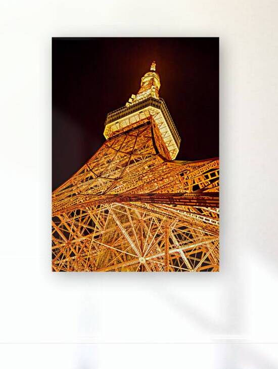 Tokyo Tower at Night by Dave Bowman