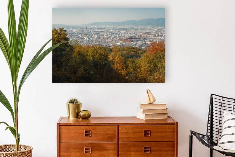 Kyoto from Fushimi Inari Taisha by Dave Bowman