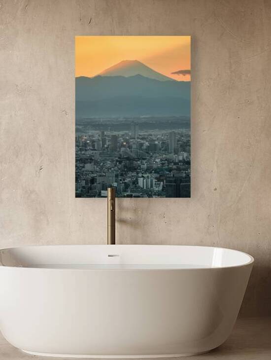 Mount Fuji Sunset by Dave Bowman