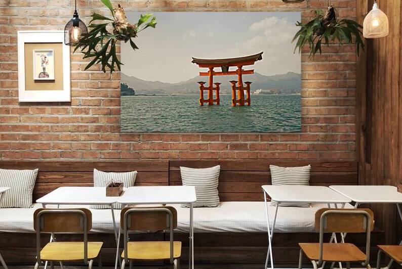 Sacred Gate of Miyajima by Dave Bowman