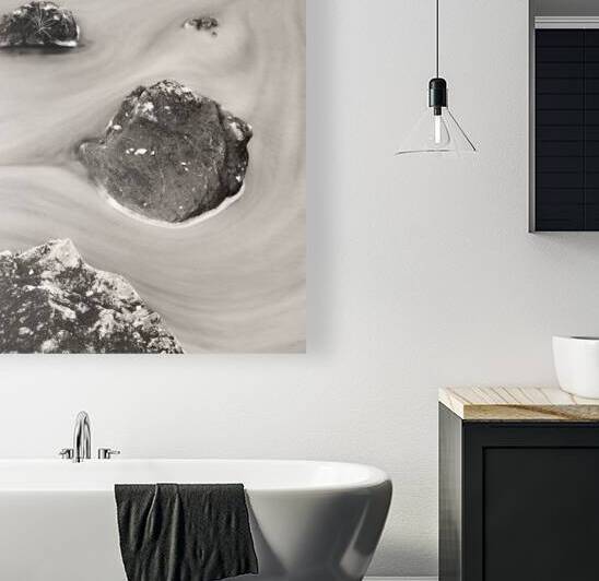 River Tummel Rocks by Dave Bowman