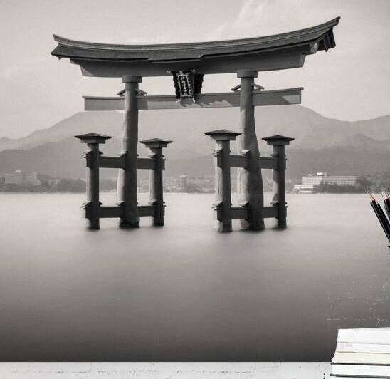 Miyajima Torii by Dave Bowman