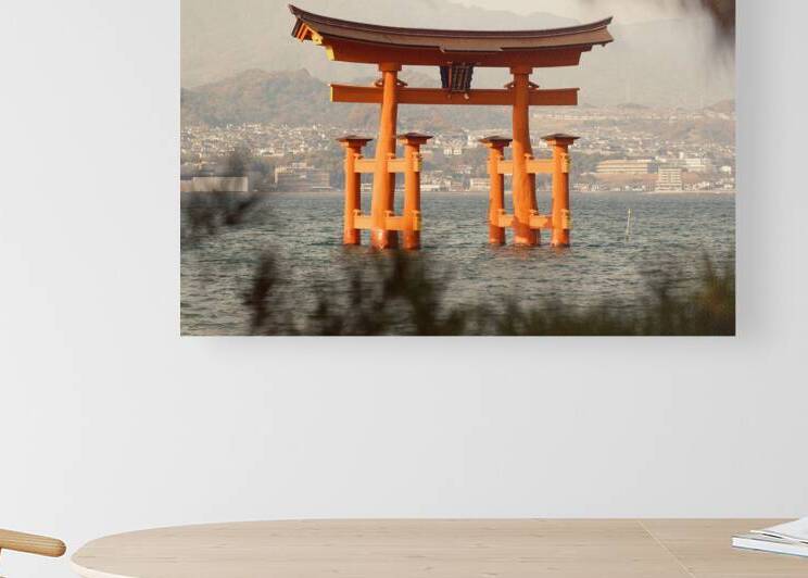 Great Torii at Miyajima by Dave Bowman
