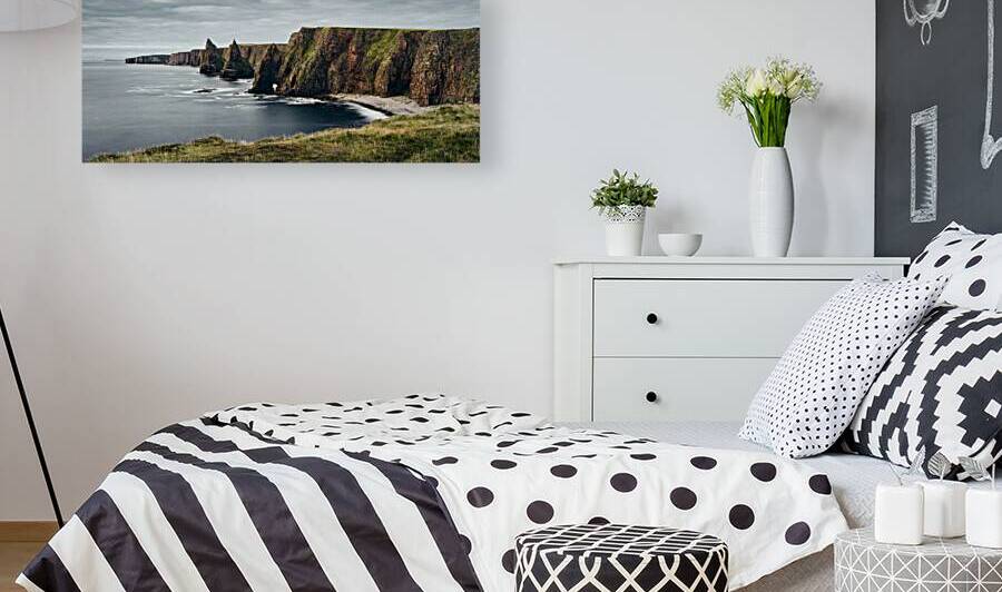 Duncansby Coastline and Stacks by Dave Bowman