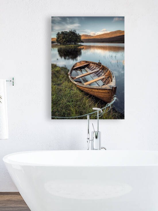 Moored on Loch Awe by Dave Bowman