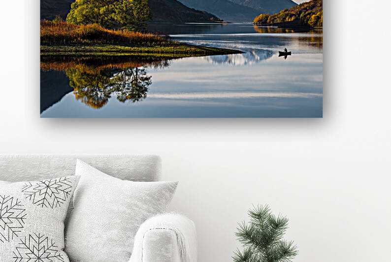 Autumn on Loch Leven by Dave Bowman