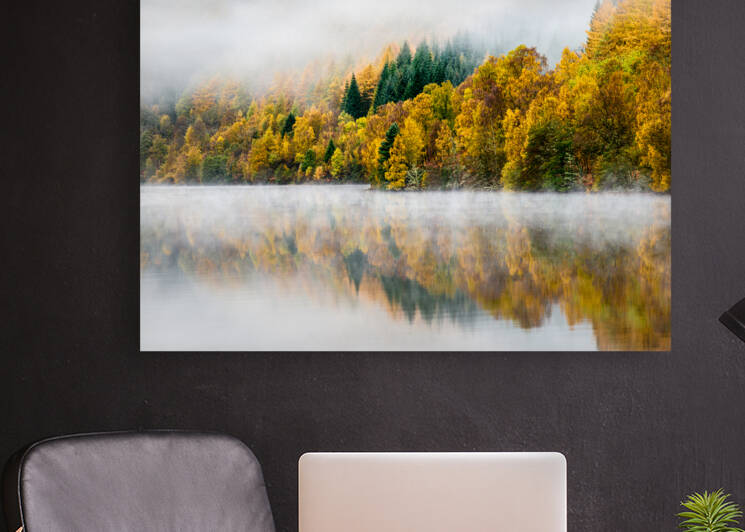 Autumn Mist by Dave Bowman