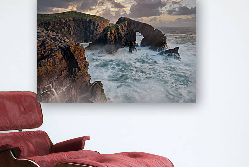 Stac A Phris Sea Arch by Dave Bowman