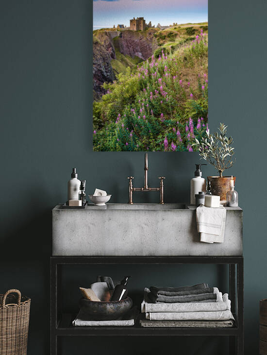 Summer at Dunnottar Castle by Dave Bowman