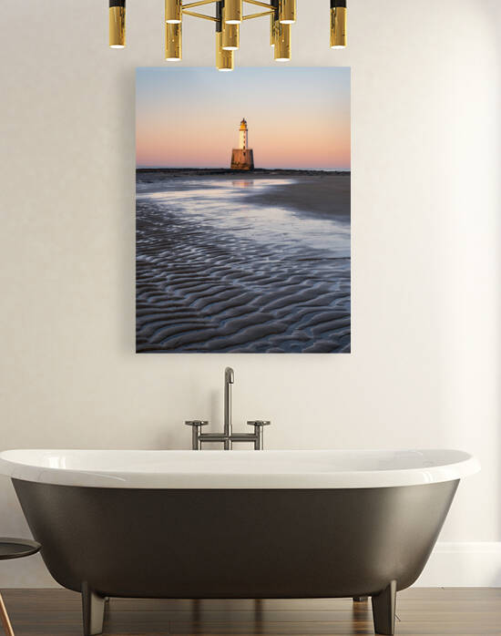 Rattray Head Lighthouse Sunset by Dave Bowman