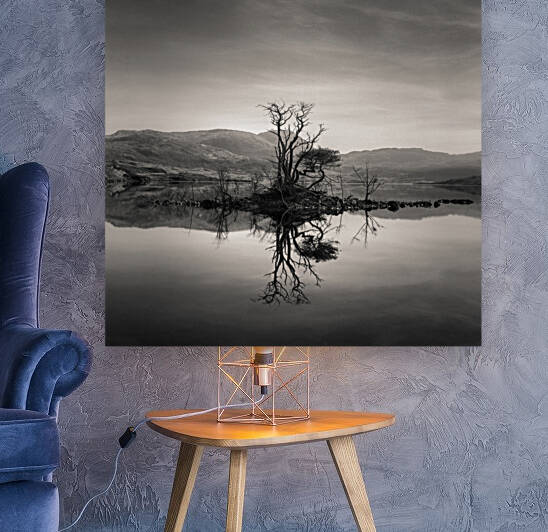 Loch Assynt Reflection by Dave Bowman